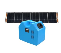AST2000 Power Station + 300W Portable Solar Panel