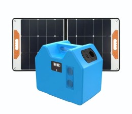 AST2000 Power Station + 100W Portable Solar Panel