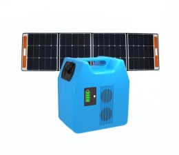 AST1000 Power Station + 200W Portable Solar Panel